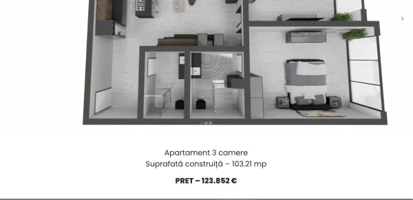 Apartament 2 camere Mamaia-Sat - poza 6