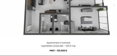 Apartament 2 camere Mamaia-Sat - poza 6