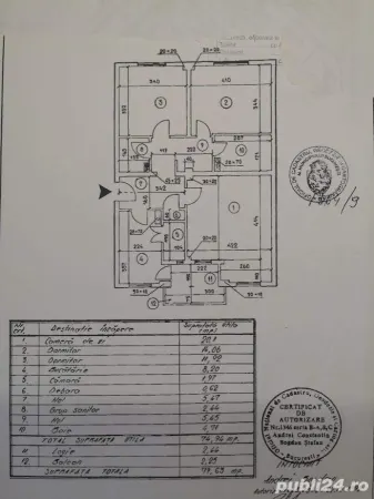 Apartament 3 camere București - poza 1