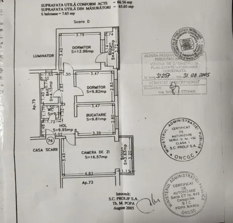 Apartament 3 camere Constanța - poza 2