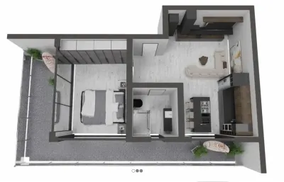 Apartament 2 camere Mamaia-Sat - poza 30