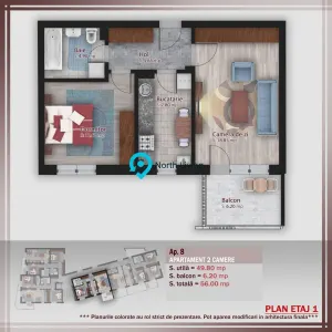 Apartament 2 camere București - poza 2