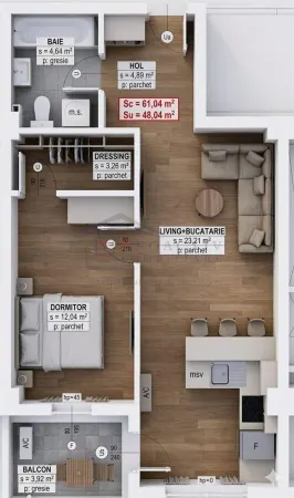 Apartament 2 camere Suceava - poza 1