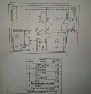 Apartament 3 camere Slobozia - poza 8