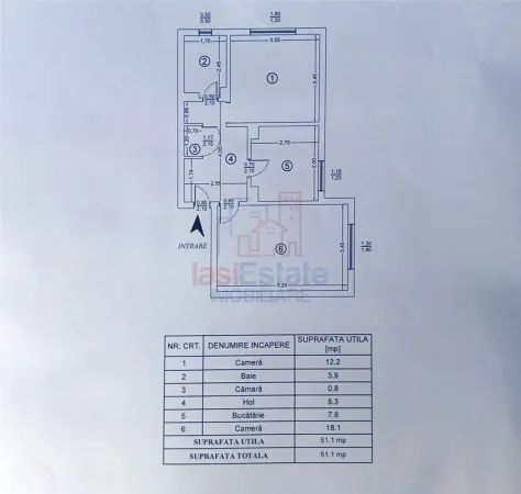 Apartament 2 camere Iași - poza 1