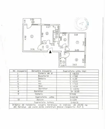 Apartament 3 camere Brăila - poza 9