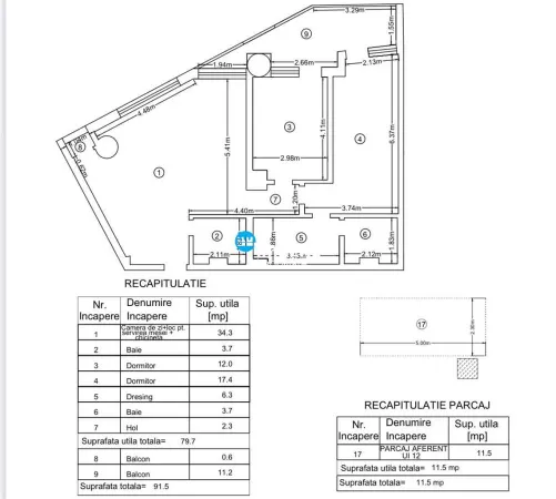 Apartament 3 camere Iași - poza 10