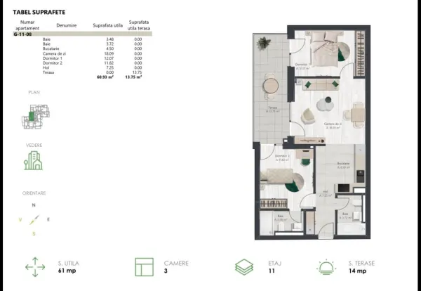 Apartament 3 camere Timișoara - poza 11