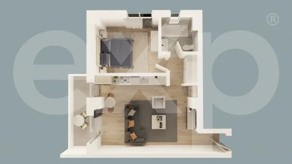 Apartament 2 camere Mioveni - poza 4