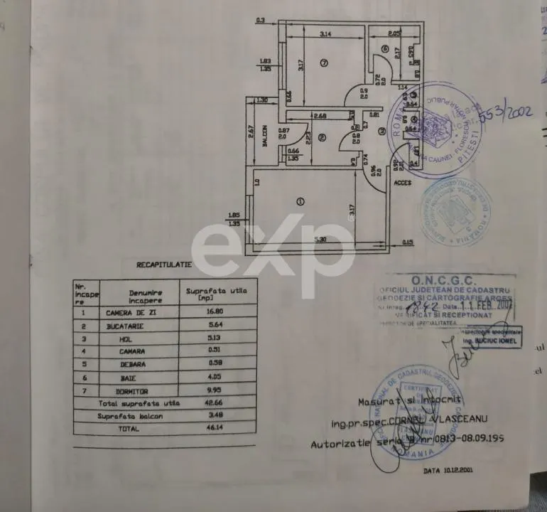 Apartament 2 camere Pitești - poza 1