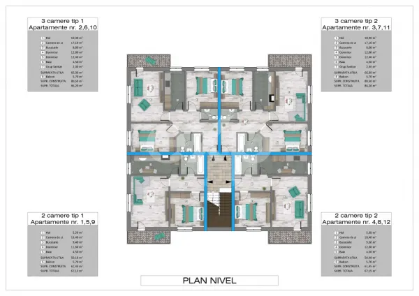 Apartament 2 camere Pitești - poza 6