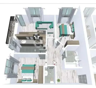 Apartament 3 camere Pitești - poza 2