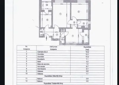 Apartament 3 camere Pitești - poza 12