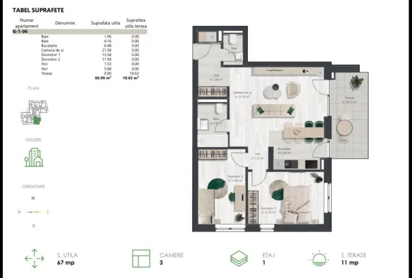 Apartament 3 camere Timișoara - poza 11