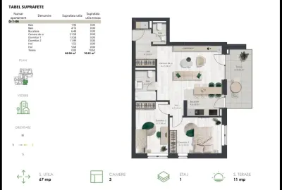 Apartament 3 camere Timișoara - poza 11