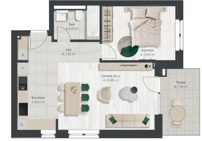 Apartament 2 camere Timișoara - poza 9