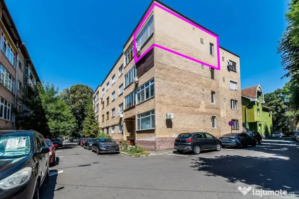 Apartament cu 1 camera, balcon inchis si boxa pe str. Carol Davila - Arad (Arad) - Arad