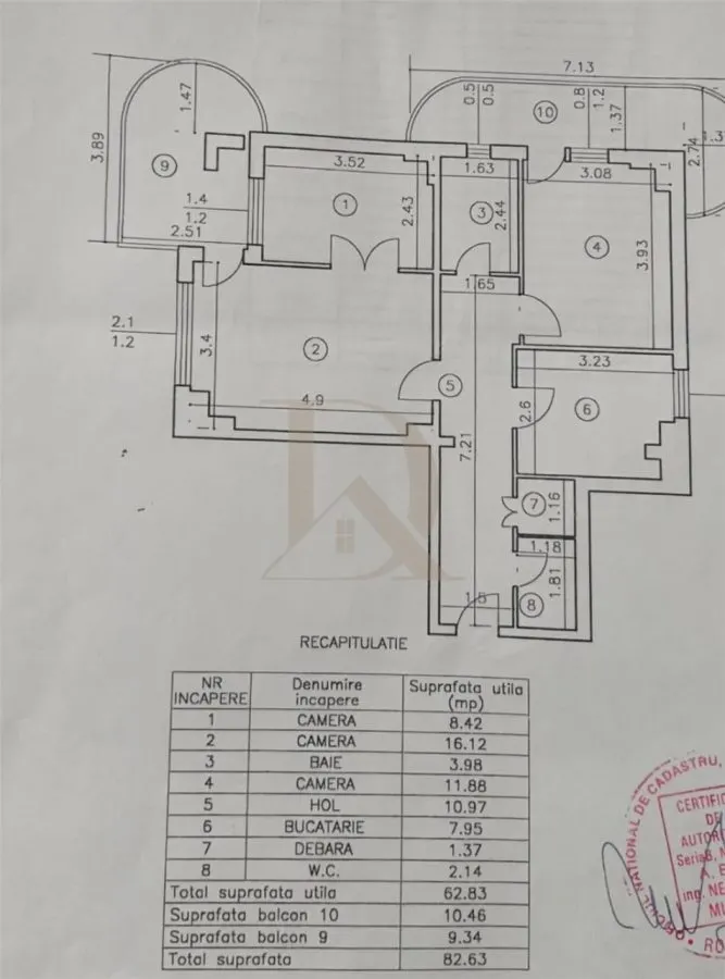 Apartament 3 camere Iași - poza 1
