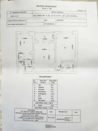 Apartament 2 camere Slobozia - poza 8