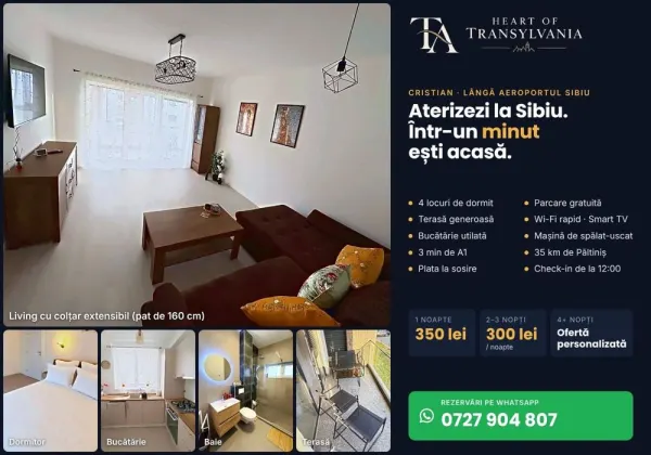 Apartament 2 camere Sibiu - poza 2