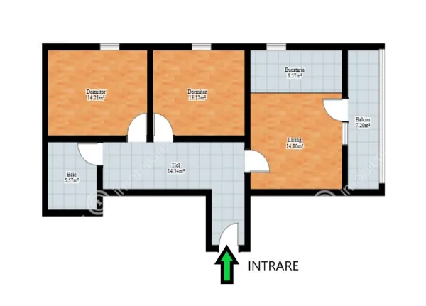 Apartament 3 camere Sibiu - poza 9