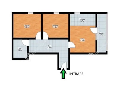 Apartament 3 camere Sibiu - poza 9