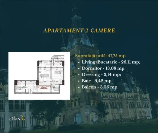 Apartament 2 camere Iași - poza 13