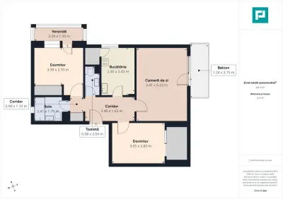 Apartament 3 camere Oradea - poza 10