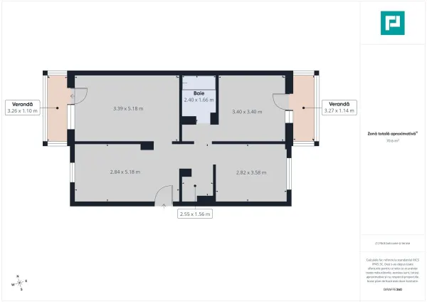 Apartament 3 camere Oradea - poza 10