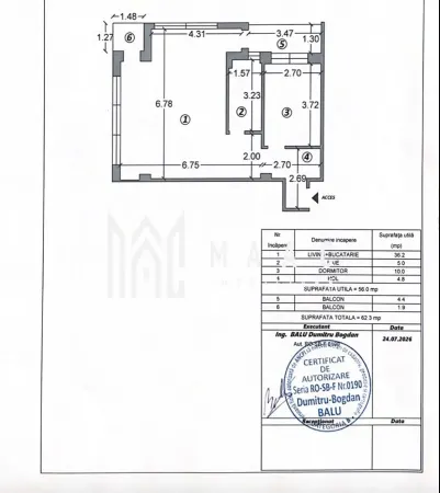 Apartament 2 camere Sibiu - poza 11