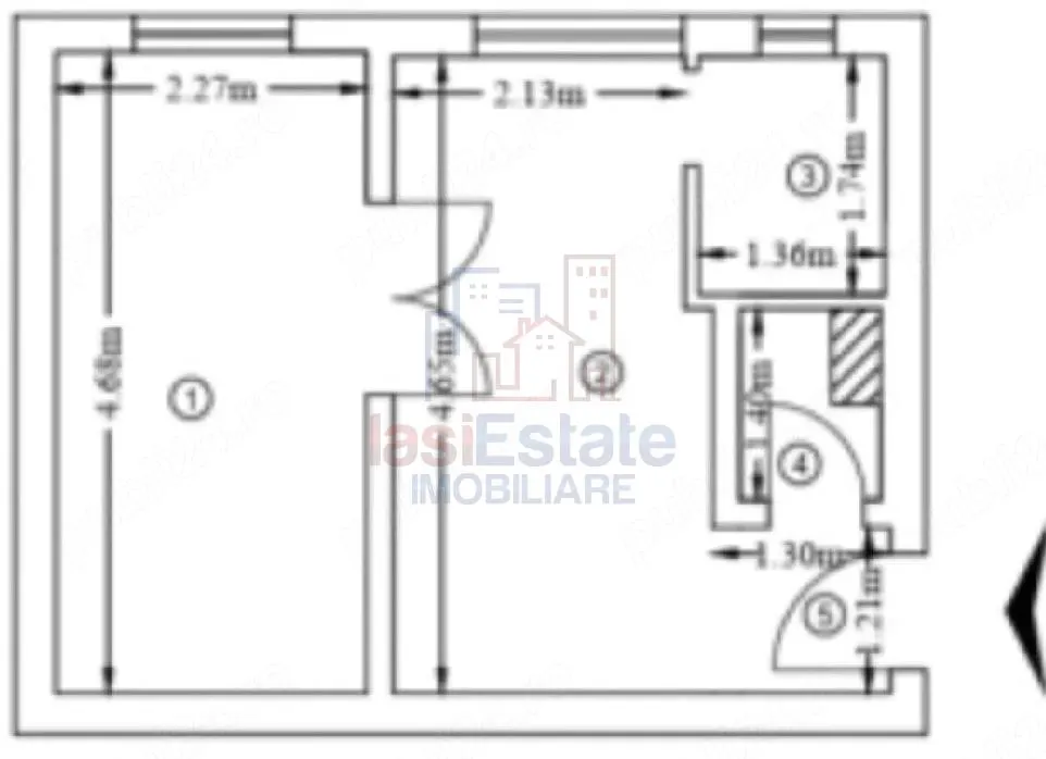 Apartament 2 camere Iași - poza 1