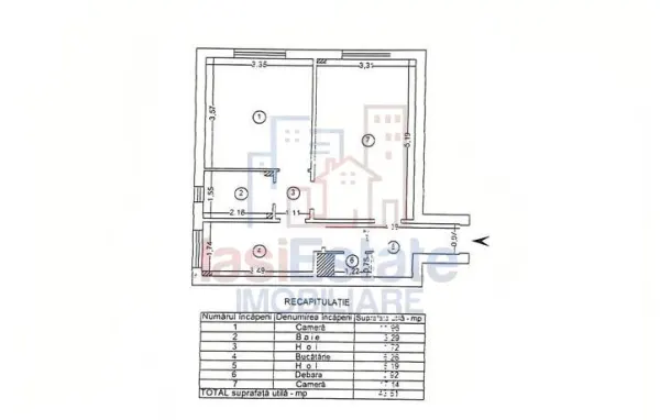 Apartament 2 camere Iași - poza 9