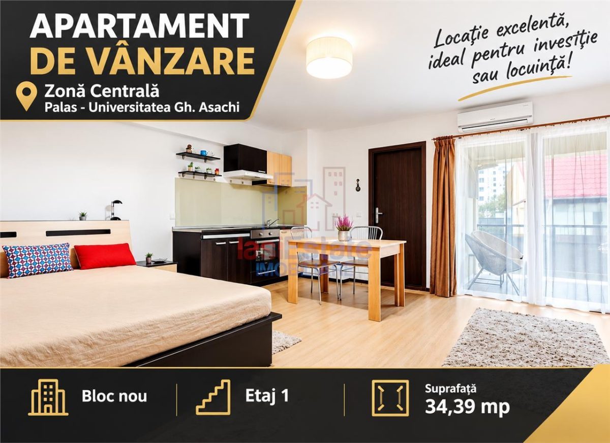 Apartament de vanzare – Zona Centrala, Palas, Universitatea Gh. Asachi - Iasi