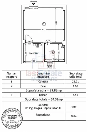 Apartament 1 camera Iași - poza 7