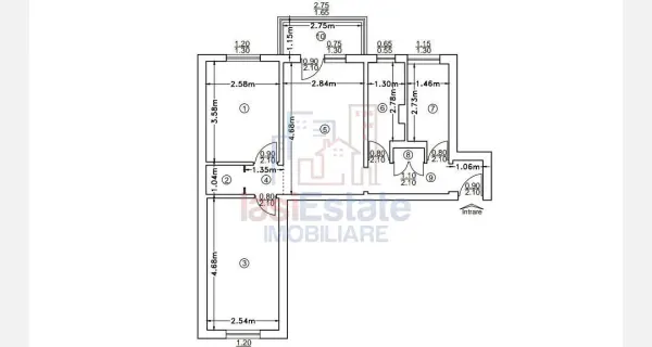 Apartament 3 camere Iași - poza 2