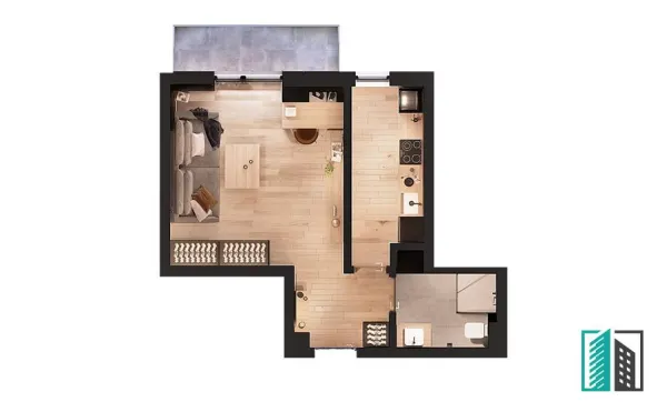 Apartament 1 camera Iași - poza 9