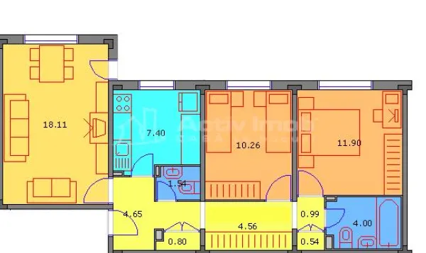 Apartament 3 camere Oradea - poza 18