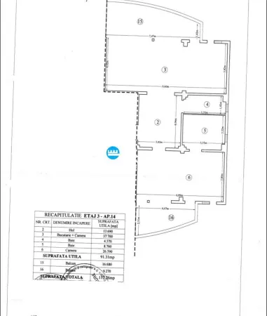 Apartament 3 camere Iași - poza 13
