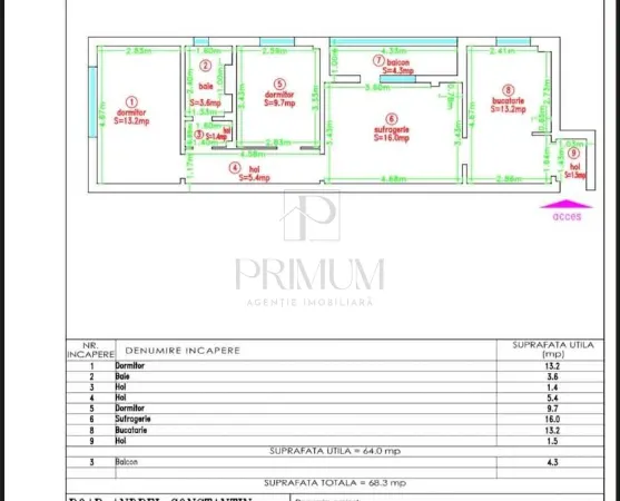 Apartament 3 camere Timișoara - poza 12