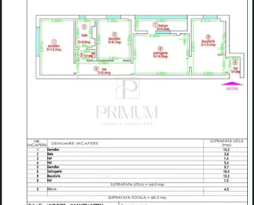 Apartament 3 camere Timișoara - poza 12