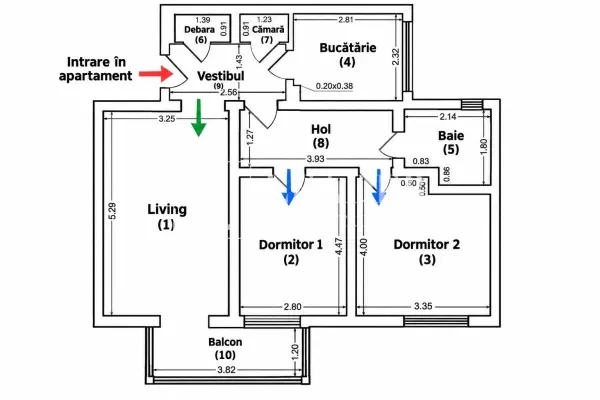 Apartament 3 camere București - poza 5