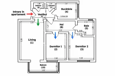 Apartament 3 camere București - poza 5