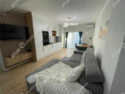 De inchiriat apartament la prima inchiriere cu 2 camere decomandate balcon si loc parcare propriu in zona Brana din Selimbar - Sibiu