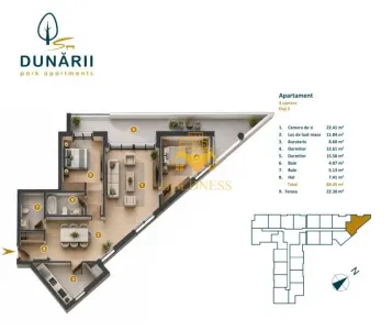 Apartament 3 camere Cluj-Napoca - poza 3
