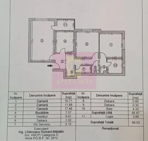 Apartament 3 camere București - poza 15